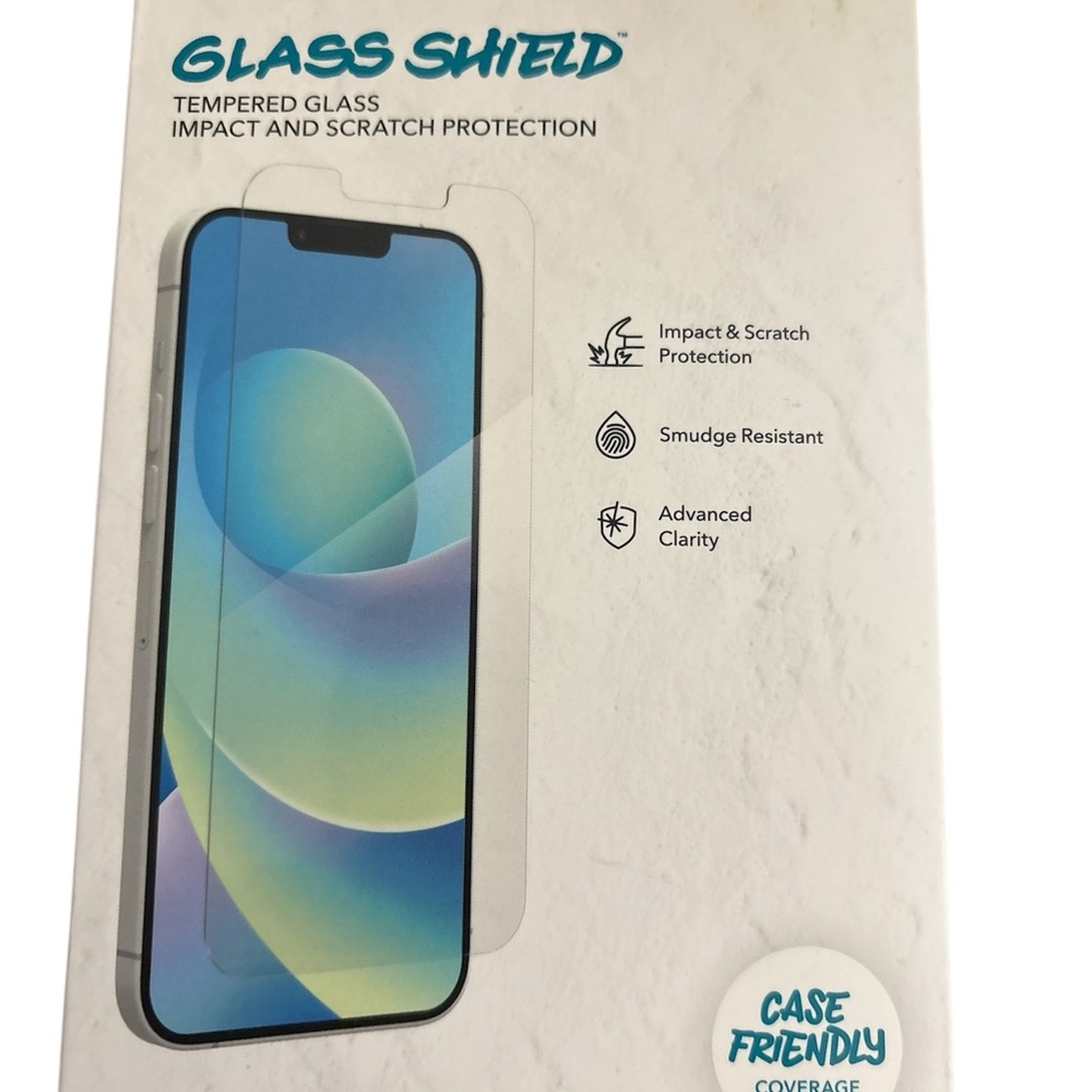 Tempered Glass Screen Protector - Clear iPhone 14 plus & 13 Pro plus